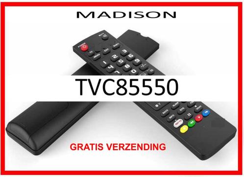 Vervangende afstandsbediening voor de TVC85550 van MADISON., TV, Hi-fi & Vidéo, Télécommandes, Neuf, Enlèvement ou Envoi