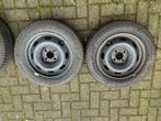 Pneus hivers 185/65 R5 montés sur Jantes en tole pour C3, Ophalen, Gebruikt, 15 inch, Band(en)