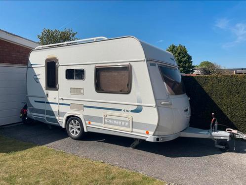 Fendt Saphir 410, Caravans en Kamperen, Caravans, Particulier, tot en met 3, 1000 - 1250 kg, Standaardzit, Fendt, Overige, 5 tot 6 meter