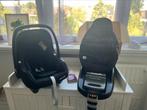 Maxi-Cosi CabrioFix + FamilyFix Isofix Base + Voetenzak, Motoren, Accessoires | Koffers en Tassen, Ophalen, Zo goed als nieuw
