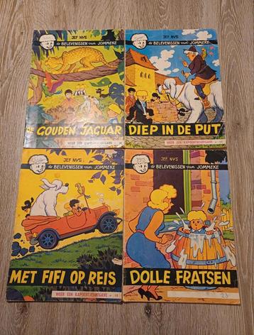 4 strips van Jommeke  beschikbaar voor biedingen