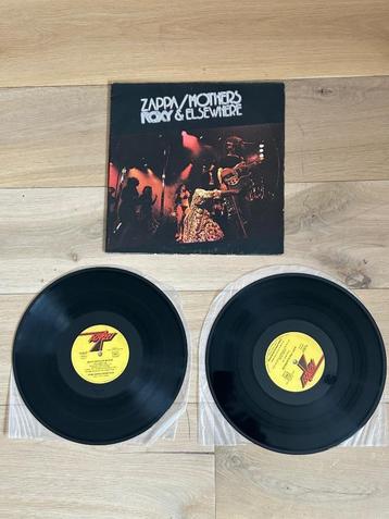 LP's van  ZAPPA/MOTHERS : Roxy & Elsewhere - 1974 - ZGS beschikbaar voor biedingen
