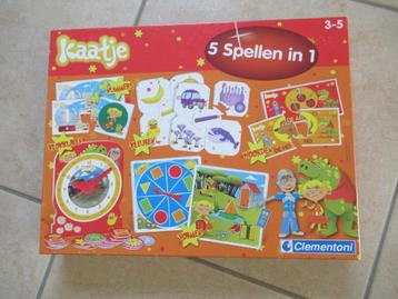 Kaatje 5 spellen in 1