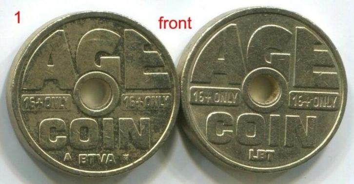 token voor verdeler/muntwisselaar., Postzegels en Munten, Penningen en Medailles, Overige materialen, Ophalen