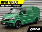 MAN TGE 35 2.0 3.140 140PK 'THE GRINCH' L3H2 Automaat Car-Pl, Auto's, Stof, Gebruikt, Zwart, 4 cilinders