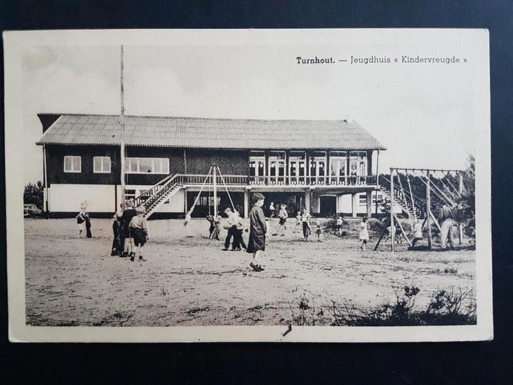 Postkaart Turnhout Jeugdhuis Kindervreugde, Verzamelen, Postkaarten | België, Gelopen, Antwerpen, 1920 tot 1940, Ophalen of Verzenden