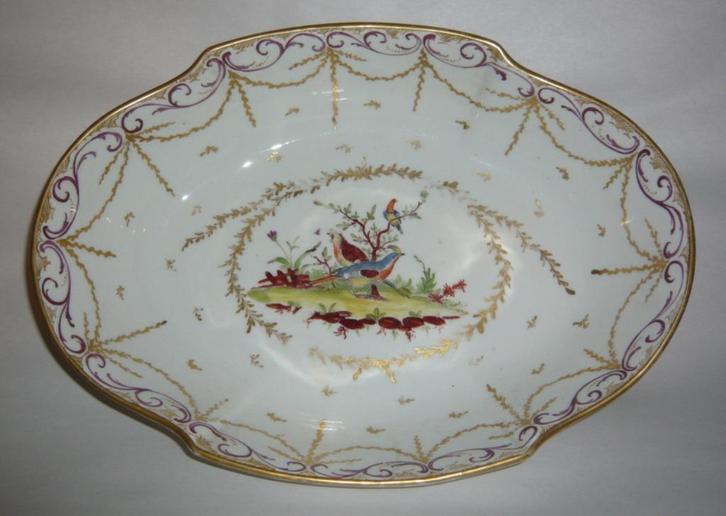 BRUSSELS PORSELEIN WATERBASSIN EMPIRE CA 1810, Antiek en Kunst, Antiek | Porselein, Ophalen of Verzenden