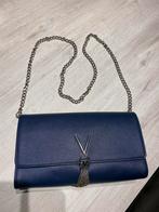 Blauwe schoudertas Valentino, Handtassen en Accessoires, Tassen | Damestassen, Ophalen, Zo goed als nieuw, Blauw, Schoudertasje