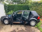 Golf zwart 2002, Auto's, Volkswagen, Stof, Zwart, Handgeschakeld, 5 deurs