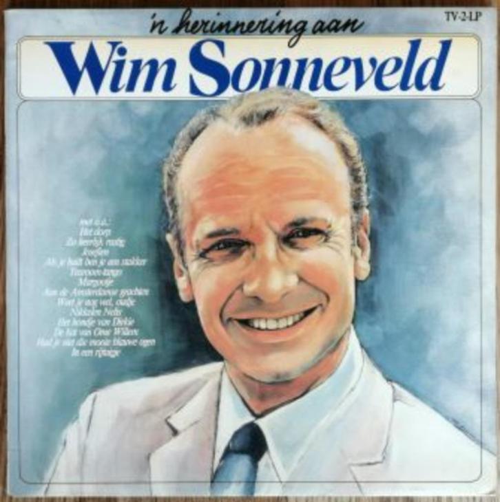 WIM SONNEVELD – Een herinnering aan Wim Sonneveld – dubbel v, Cd's en Dvd's, Vinyl | Nederlandstalig, Zo goed als nieuw, Pop, 12 inch