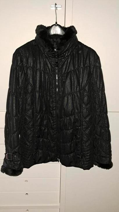 gerry weber mt 46 zwarte jas, Kleding | Dames, Jassen | Winter, Gedragen, Maat 46/48 (XL) of groter, Zwart, Ophalen