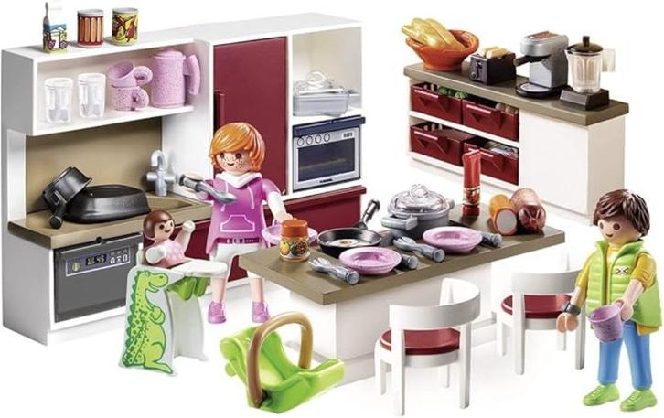 Playmobil ingerichte keuken SNELLE GRATIS LEVERING, Kinderen en Baby's, Speelgoed | Playmobil, Nieuw, Complete set, Verzenden