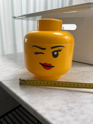 Opberghoofd lego 16cm beschikbaar voor biedingen
