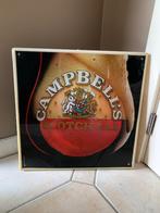 Vintage lichtreklame Campbell's, Overige merken, Reclamebord, Plaat of Schild, Gebruikt, Ophalen