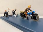 Kuifje op FN motor beeld 1 : 24, Verzamelen, Stripfiguren, Ophalen of Verzenden, Kuifje, Zo goed als nieuw, Beeldje of Figuurtje