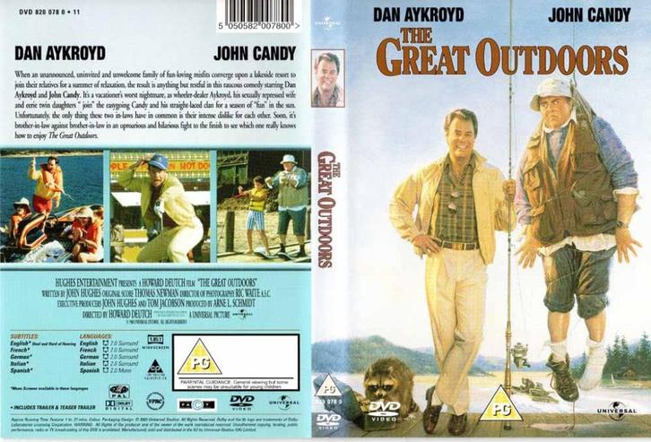 The Great Outdoors 1988 DVD met Dan Aykroyd,, Cd's en Dvd's, Dvd's | Klassiekers, Ophalen of Verzenden
