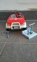 Playmobil: Lage brandweerwagen en benodigdheden, Kinderen en Baby's, Speelgoed | Playmobil, Ophalen of Verzenden, Zo goed als nieuw