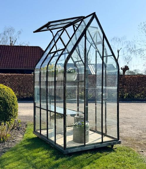 Greenhouse, Tuinkas, Kweekkas, Vintage Greenhouse, Oude kas, Tuin en Terras, Kassen, Kweekkas, Staal, Glas, Ophalen of Verzenden
