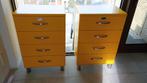 Malibu - ladenkast Geel, Huis en Inrichting, Kasten | Ladekasten, Ophalen, Overige materialen, Modern design / retro look, 50 tot 100 cm