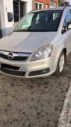 Opel zafira 2l diesel 183000 km 7 zitplaatsen, Zwart, 5 deurs, Zilver of Grijs, Te koop