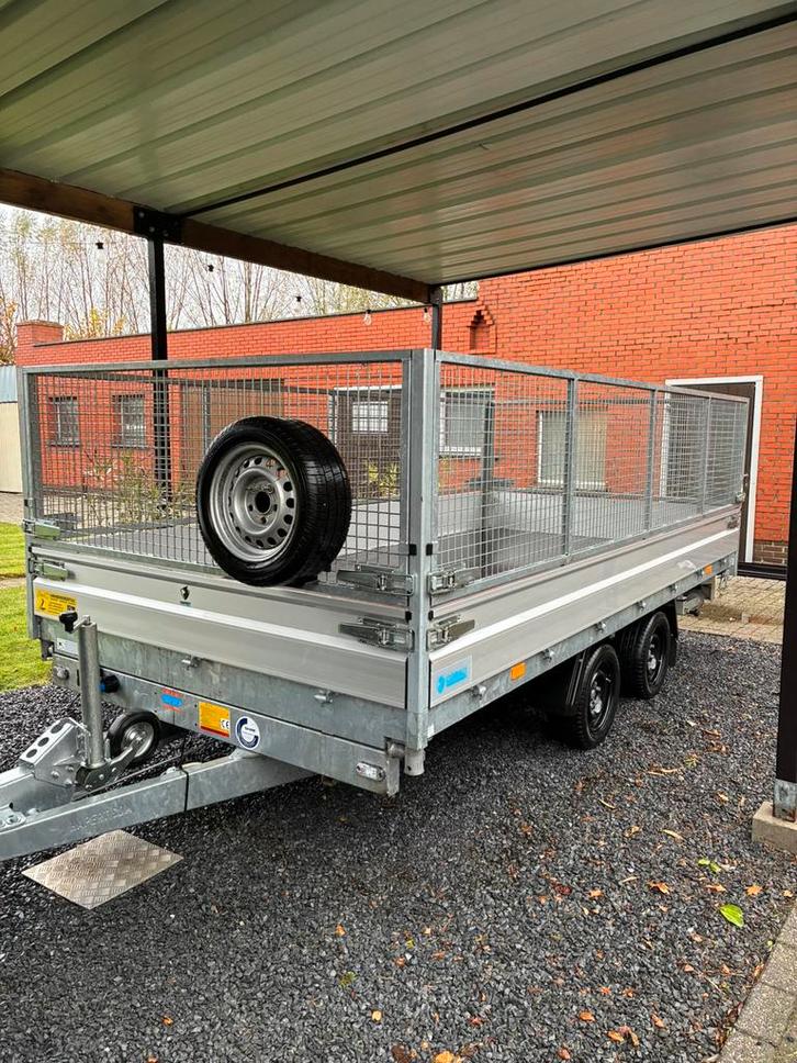 Hapert cobal 3-weg kipper, Auto diversen, Aanhangers en Bagagewagens, Zo goed als nieuw, Ophalen