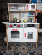 Cuisinière jouet en bois et accessoires - excellent etat, Ophalen, Zo goed als nieuw, Hout, Speelkeuken