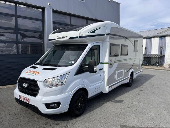 Chausson 788, Caravans en Kamperen, Mobilhomes, Bedrijf, tot en met 4, Half-integraal, Chausson, Ford, Diesel, Automaat, Treinzit