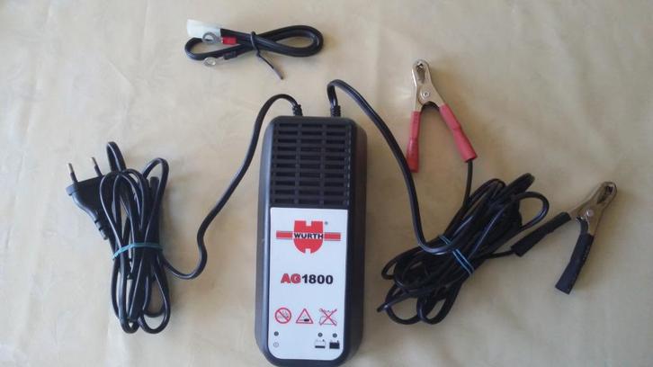 Batterijlader Wurth AG1800 – Voor LOOD-ZUUR  batterijen, Auto diversen, Overige Auto diversen, Ophalen