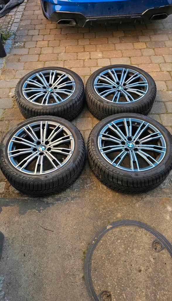 Bmw winterset voor 3 serie 4 serie origineel van bmw 5x112, Auto-onderdelen, Banden en Velgen, Banden en Velgen, Winterbanden