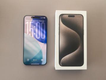 Iphone 15 Pro Max 512go Titane naturel beschikbaar voor biedingen