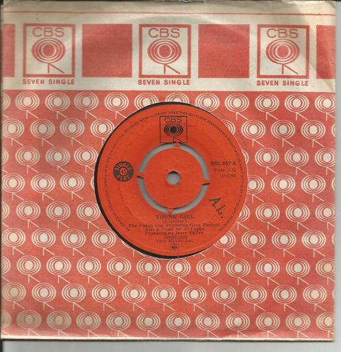 Gary Puckett & The Union Gap - Young girl   - 1968 -   S-A-, Cd's en Dvd's, Vinyl Singles, Single, Pop, 7 inch, Ophalen of Verzenden