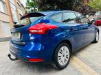 FORD FOCUS 1.0 ECOBOOST BENZINE 84000KM AIRCO 2015 6950€, Auto's, Ford, Focus, Stof, Euro 6, Blauw