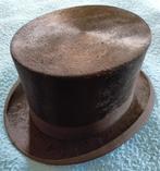 Chapeau Haut-De-Forme début XIXe en soie, en parfait état, Autre, Ophalen of Verzenden, Zo goed als nieuw, Hoed