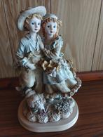 Decoratief beeld, jongen & meisje, Verzamelen, Ophalen, Zo goed als nieuw