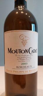 Mouton Cadet Bordeaux Blanc 2003, Comme neuf, Enlèvement ou Envoi