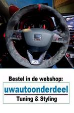 Stuur Hoes Alcantara Suede Rode Sticksels Cupra Voor Seat Le, Envoi