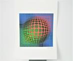 Lithographie Vasarely - Feny Arny, Antiquités & Art, Art | Lithographies & Sérigraphies, Envoi