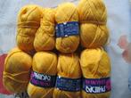 breiwol geel 8 bollen, Enlèvement ou Envoi, Neuf, Tricot ou Crochet, Laine ou Fils