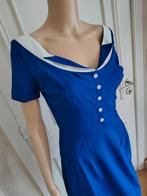 retro jurk van glamour bunny, Glamour bunny, Comme neuf, Bleu, Sous le genou
