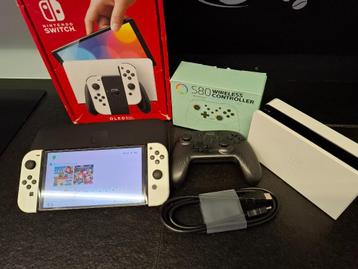 Nintendo Switch OLED Wit beschikbaar voor biedingen