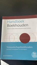 Handboek Boekhouden - Vennootschapsboekhouden (vijfde editie, Boeken, Ophalen, Erik De Lembre; Patricia Everaert