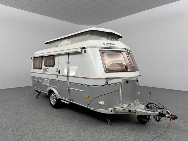 Eriba Touring Troll 530 GT, Caravans en Kamperen, Caravans, tot en met 3, Overige, Eriba, Vast bed, 5 tot 6 meter, Koelkast, Reservewiel