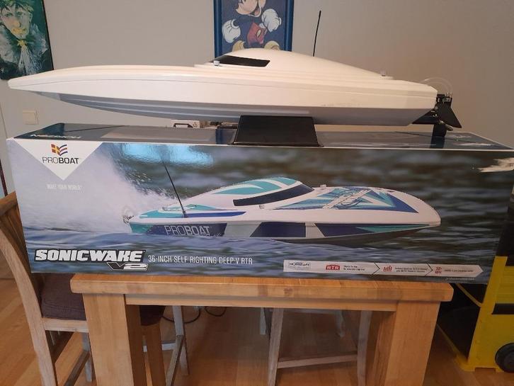 PROBOAT SONICWAKE 36'  V2 (self rightning), Hobby en Vrije tijd, Modelbouw | Boten en Schepen, Zo goed als nieuw, Groter dan 1:32
