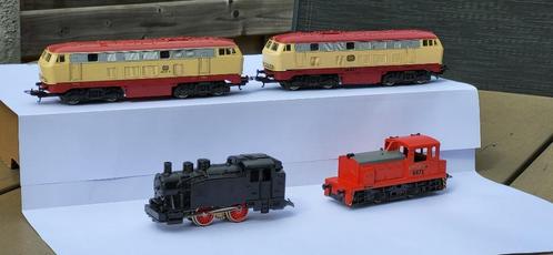 set gelijkstroom locomotieven lima jouëf - DOE EEN BOD, Hobby en Vrije tijd, Modeltreinen | H0, Locomotief, Gelijkstroom, Lima