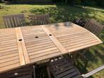 Ensemble de jardin en teak avec 6 chaises 200/180 cm X 100, Jardin & Terrasse, Ensembles de jardin, Utilisé