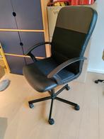 Bureaustoel Ikea zwart, Ophalen, Gebruikt, Zwart, Bureaustoel