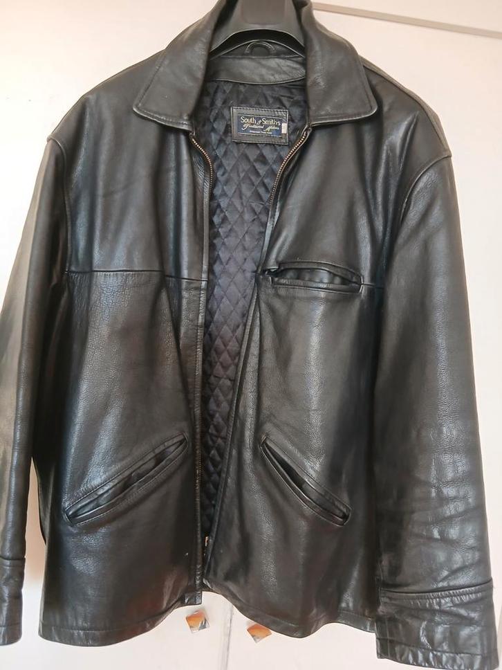 3/4 JAS DIK LAMSLEER VAN XXL KWALITEIT PRIJS: 60 EUR, Kleding | Heren, Jassen | Winter, Blauw, Ophalen