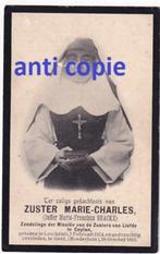 Zuster Maria Bracke  Loochristi 1874 ovl Gent 1912, Verzamelen, Bidprentjes en Rouwkaarten, Verzenden, Bidprentje
