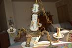Ancien lustre en porcelaine italienne., Ophalen