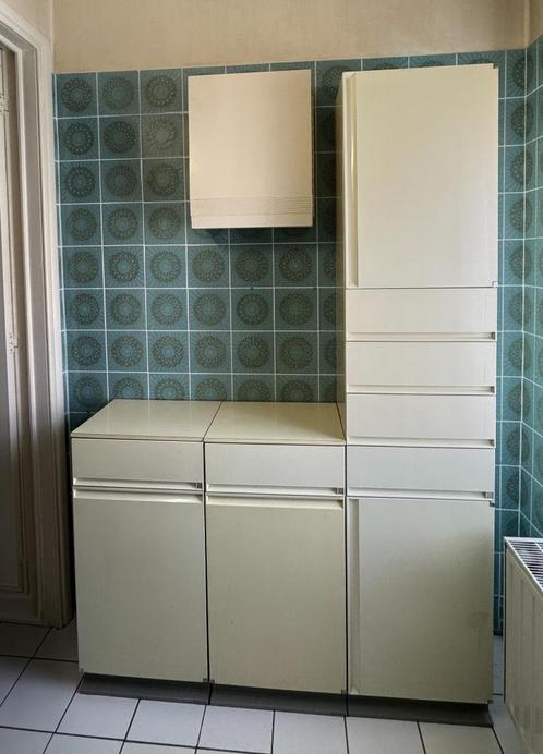 ALLIBERT badkamermeubel - 4 kasten, Huis en Inrichting, Badkamer | Badkamermeubels, Gebruikt, Overige typen, 150 tot 200 cm, Minder dan 50 cm